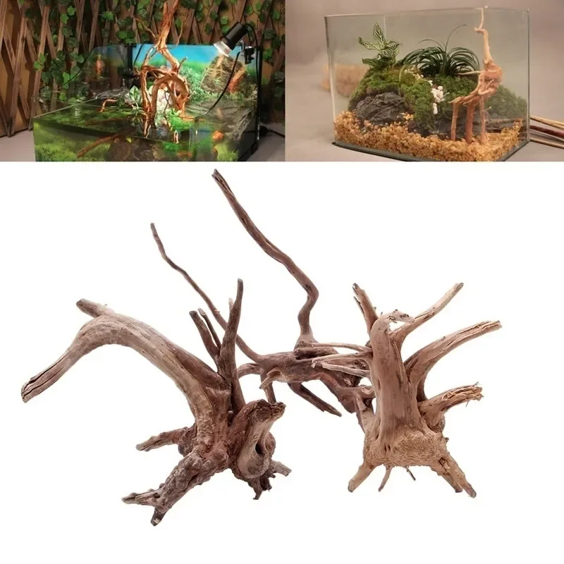 Aquarium Marine Rock - Tronco de árbol Natural de madera