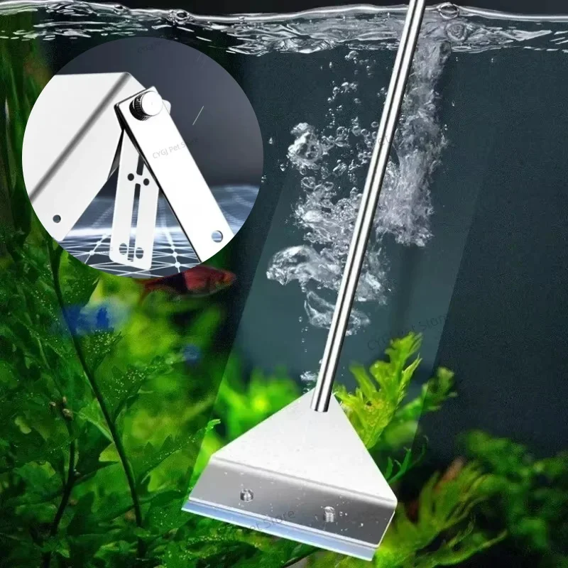 Marine Aquarium Glass Cleaner - Herramienta de limpieza de pecera, eliminación