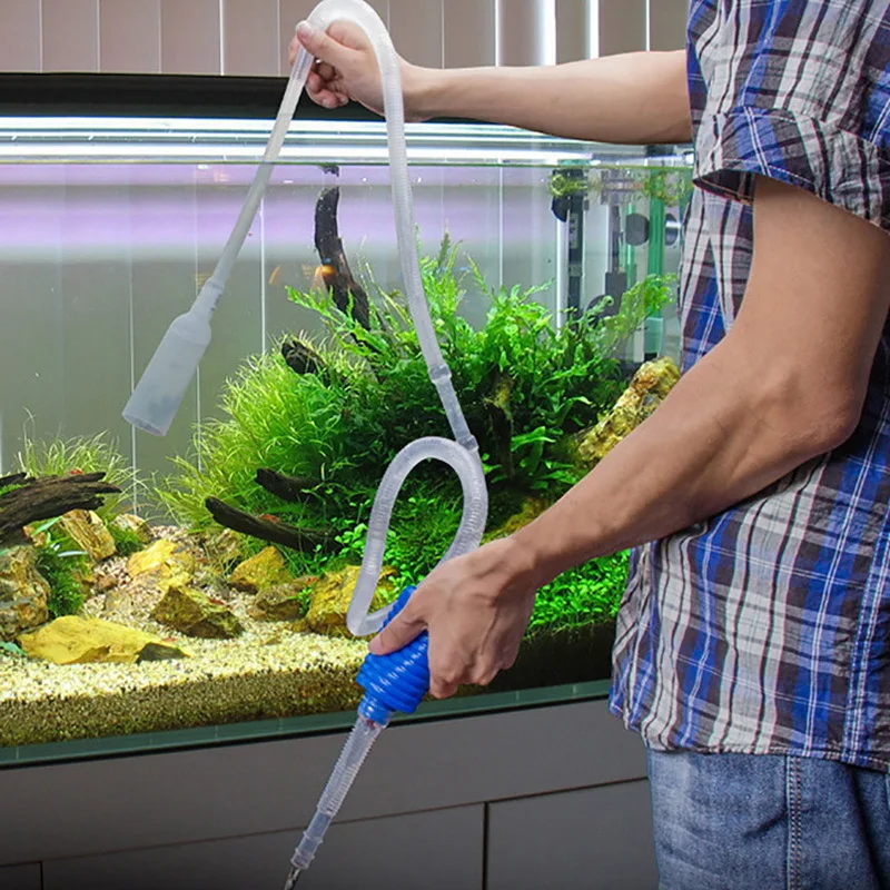 Marine Aquarium Glass Cleaner - Sifón para acuario, sifón para pecera,