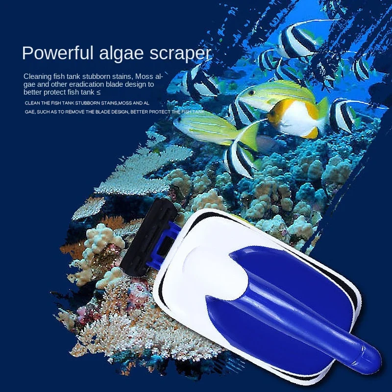 SOBO-cepillo magnético para pe - Marine Aquarium Glass Cleaner reseña y precio