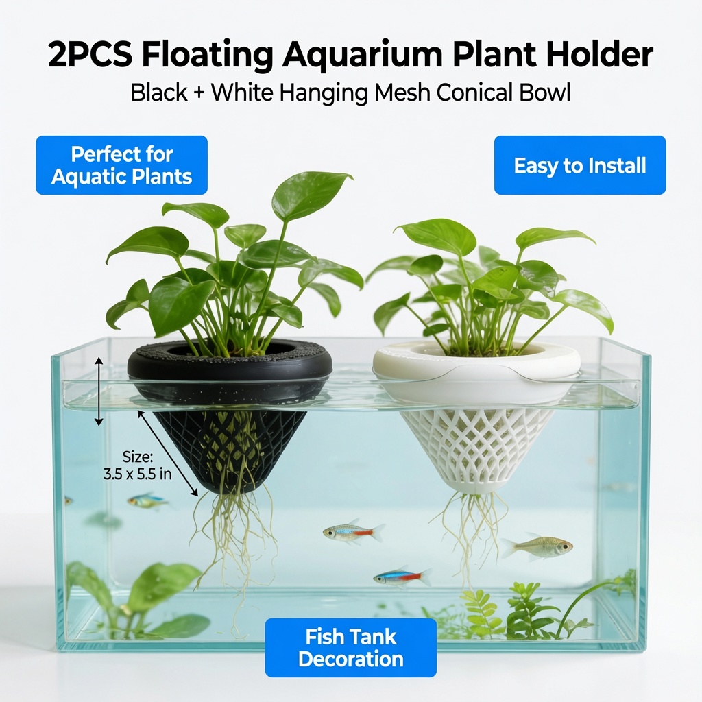 Soporte flotante para plantas  - Marine Aquarium All In One reseña y precio