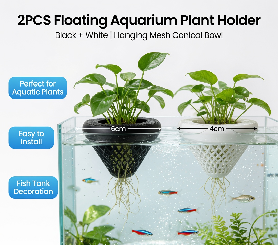 Soporte flotante para plantas  - Marine Aquarium All In One reseña y precio
