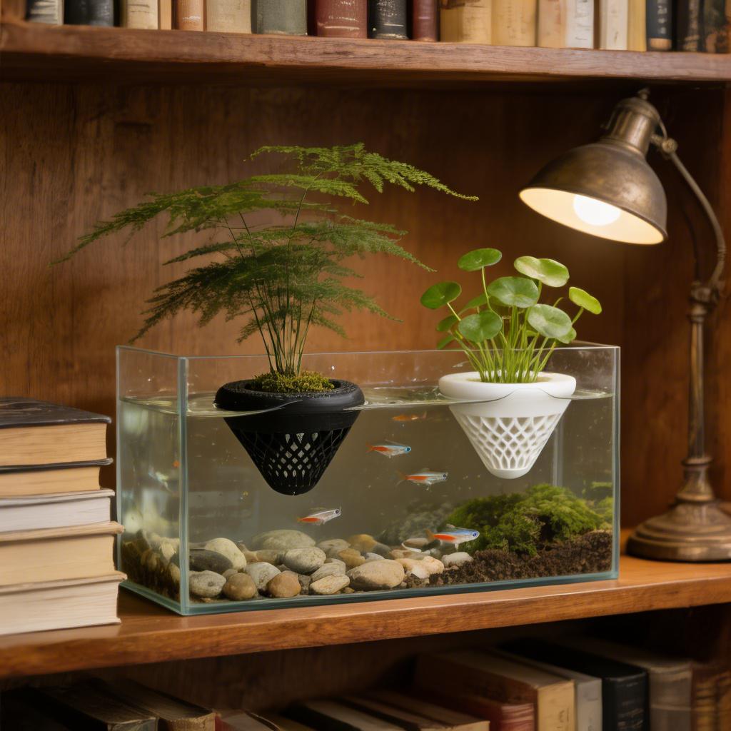 Soporte flotante para plantas  - Marine Aquarium All In One reseña y precio