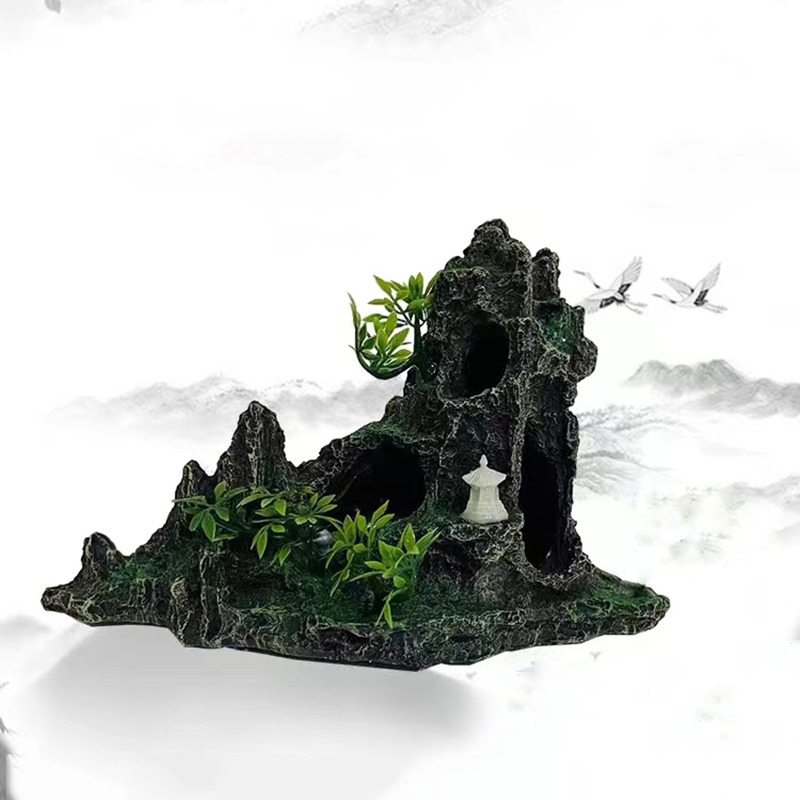 Decoración de montaña de roca  - Aquarium Marine Rock reseña y precio