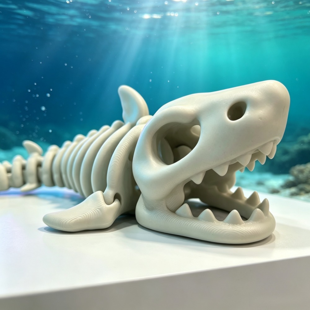 Esqueleto de Tiburón Decorativ - Marine Aquarium All In One reseña y precio