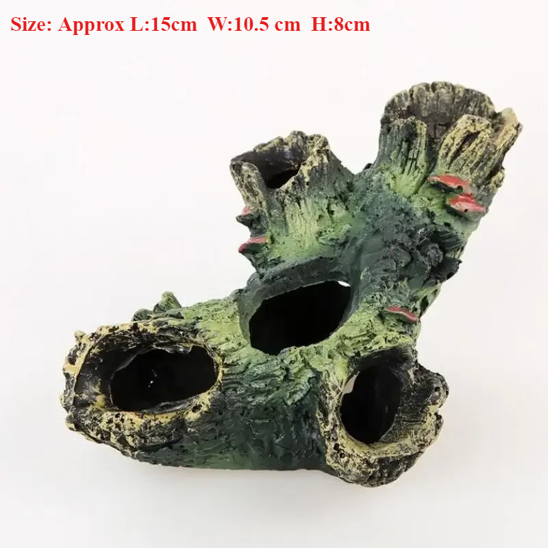 Pecera rocalla de resina, pais - Aquarium Marine Rock reseña y precio