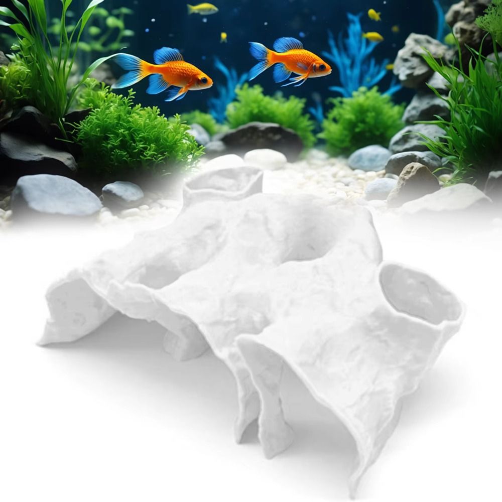 Divertido Adorno para Pecera c - Aquarium Marine Rock reseña y precio