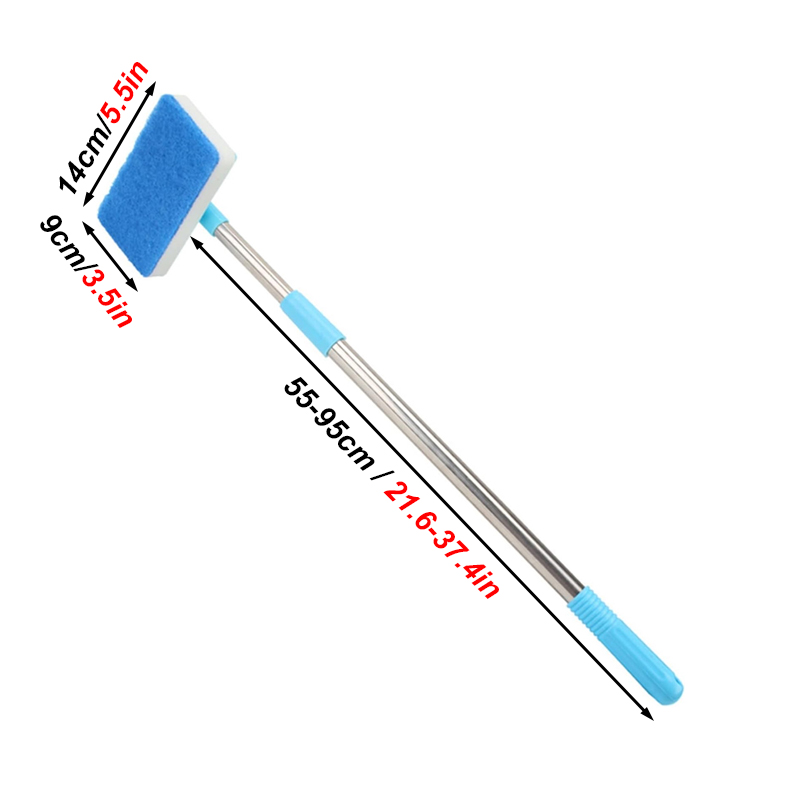 Mango Telescópico 55-95cm 180  - Marine Aquarium Glass Cleaner reseña y precio