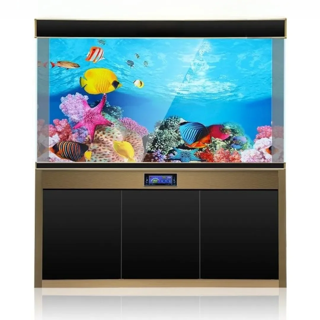 Fondo acuario pegatina 3D cart - Marine Aquarium All In One reseña y precio