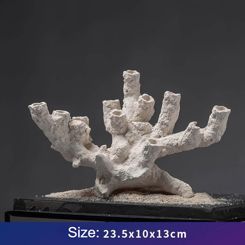 Estatua de piedra con forma de - Aquarium Marine Rock reseña y precio