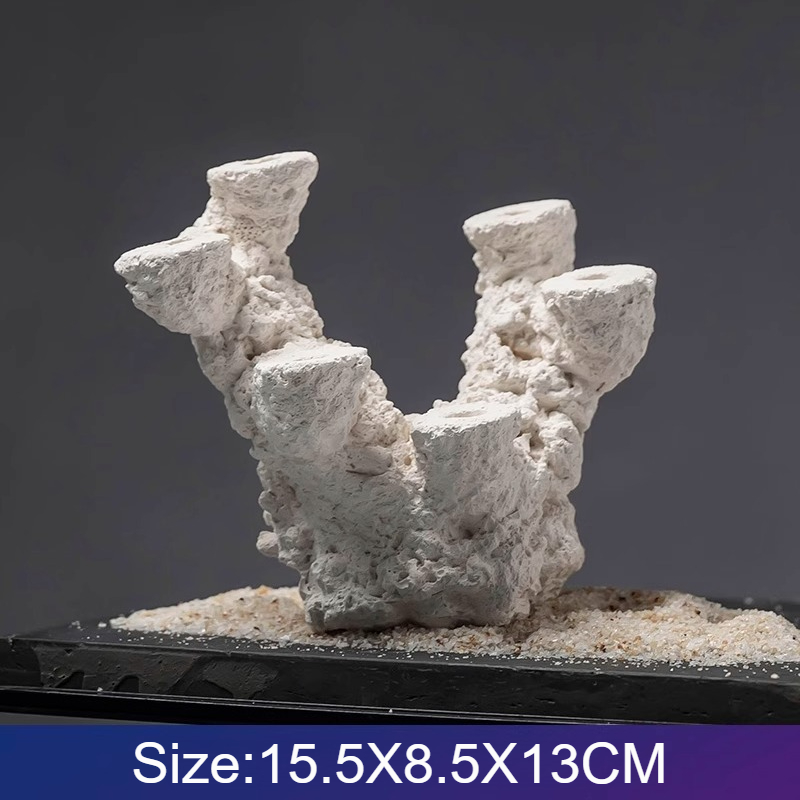 Estatua de piedra con forma de - Aquarium Marine Rock reseña y precio