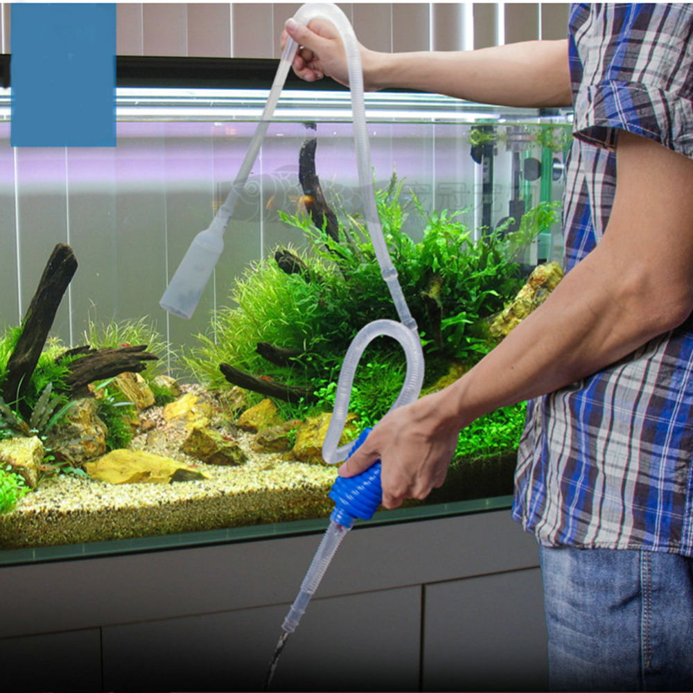 Tanque Sifón de peces de acuar - Marine Aquarium Glass Cleaner reseña y precio